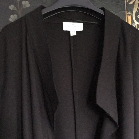 Black stretch open front jacket - Picture 6 of 9